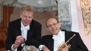 Paul Theis und Bernhard Kratzer sind wieder in Kloster Bronnbach zu erleben.