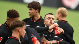Filip Kostic entschied das Testspiel gegen den SV Sandhausen zu Gunsten der Frankfurter Eintracht.