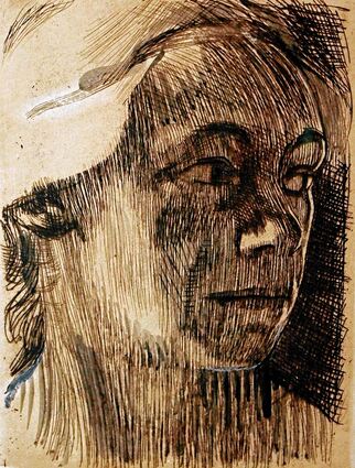 <p>Die Radierung "Kleines Selbstbildnis" von Käthe Kollwitz aus dem Jahre 1910 ist eine Leihgabe des Kupferstichkabinetts der Staatlichen Museen zu Berlin und bis zum 4. November im Schlösschen im Hofgarten zu sehen.</p>