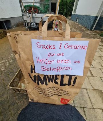 Die Hilfsbereitschaft ist groß.