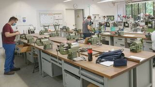 Bei der Ausbildung ist die Überbetriebliche Ausbildungsstätte in Buchen ein wichtiger Standort.