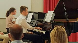 Ein gelungenes Konzert gab es an der Musikschule.