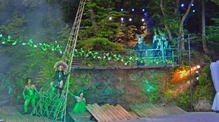 Alle zwei Jahre lockt das Freilichttheater im Tempele Besucher aus ganz Deutschland nach Niederstetten.