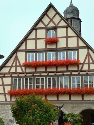 Das Rathaus.