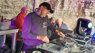 Sven Väth wurde mehrfach zum besten DJ in Deutschland gewählt und war natürlich die Hauptattraktion des Burgraves in Wertheim.