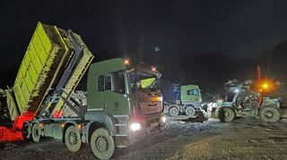 Bis in die Nachtstunden wurde gearbeitet. In der Ahrregion gab es durch die Flut schwere Verwüstungen.