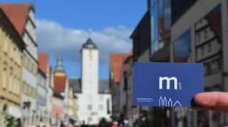 Begleiter fürs Einkaufen in Bad Mergentheim: die m-Card.