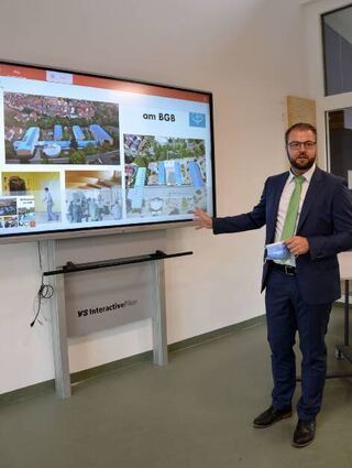 Bei der digitalen Ausstattung ist das Gymnasium auf dem neuesten Stand.