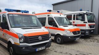 Der Fuhrpark des Bevölkerungsschutzes des Deutschen Roten Kreuzes im Main-Tauber-Kreis umfasst an den Standorten Tauberbischofsheim und Wertheim insgesamt 15 Fahrzeuge, die jederzeit startklar sind.