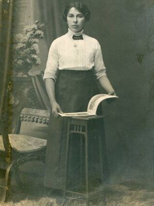 Maria Rosina Schwarz etwa im Alter von 30 Jahren.