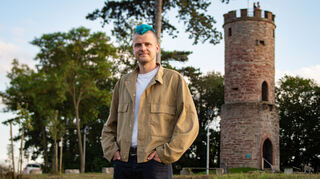 Felix Pflüger (27) tritt als Kandidat zur Bürgermeisterwahl in Buchen am 28. November an.