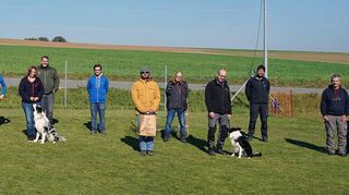Die erfolgreichen Aktiven des Hundesportvereins Brehmbachtal.