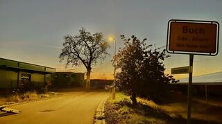 In diesem Gewerbegebiet an der Straße „Langenhansen“ in Buch will sich Kärcher mit einem Service-Center ansiedeln.