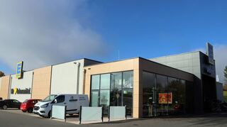 Der Lebensmittelmarkt in Dallau: Ähnlich könnte auch der Markt in Merchingen aussehen, der ebenfalls von der Firma ZGV gebaut wird.