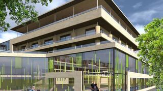 Auch das Parkhotel soll komplett saniert und erweitert werden.