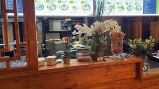 Hier wird alles frisch zubereitet.