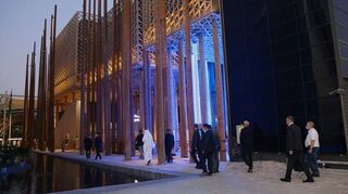 Die Firma Systemair sorgt bei der Expo in Dubai für Frischluft.