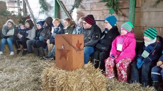Vor Corona traf sich der Kinderhospizdienst zur Weihnachtsfeier auf dem Heinrichhof in Obrigheim.
