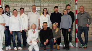 Perfekter Einsatz: Gleich 2229 „Tore“ gegen SARS-COV-2 hat das Team um den Weikersheimer Allgemein- und Sportmediziner Joachim Michel in den vergangenen vier Tagen geschossen.