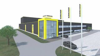 Bald Wirklichkeit: So wird das Service-Center im Gewerbegebiet „Frühmesser“ in Buch aussehen.
