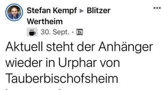 Hier steht der Blitzer!