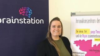 Innovationsmanagerin Lisa Straub ist Geschäftsführerin der „Brainstation“. Die ersten Projekte wurden bereits angestoßen.