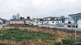 Auf diesem Areal in der Becksteiner Straße in Lauda plant die Volksbank 24 Wohneinheiten mit einer Gesamtwohnfläche von 2050 Quadratmetern.