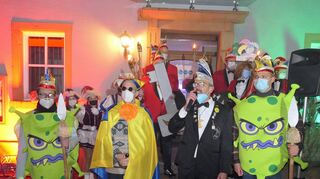 Der Rathaussturm, wie hier in Mondfeld, konnte zur Eröffnung der Kampagne vielerorts noch stattfinden. Für weitere mögliche Veranstaltungen suchen die Vereine gerade nach Alternativen.