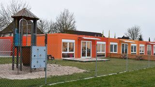 Der Schwerpunkt der Arbeit in der Gemeinde Großrinderfeld lag 2021 in der Kinderbetreuung. Für die Krippe wurde im Frühjahr eine Containerlösung umgesetzt.