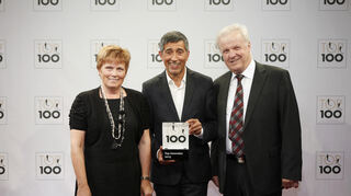 Auszeichnung mit dem "Top 100"-Siegel