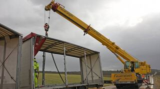 Die B 290 zwischen Bad Mergentheim und Herbsthausen war mehrere Stunden voll gesperrt.