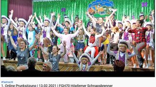 Wie im vergangenen Jahr (Bild) haben die „Höpfemer Schnapsbrenner“ wieder eine „Online-Prunksitzung“ auf die Beine gestellt.