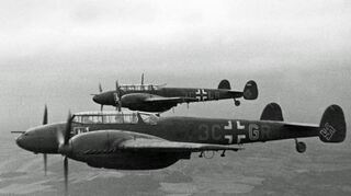 Ein Jagdbomber des Typs Messerschmitt Bf 110 stürzte am 14. Oktober 1943 in Bestenheid ab.