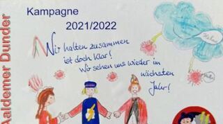 Der Orden wurde von Kinderhand entworfen.
