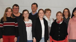 Die geehrten und verabschiedeten Mitglieder der Turnabteilung des TSV Tauberbischofsheim.