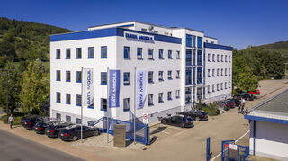 Das Gebäude der DATA MODUL Weikersheim GmbH.