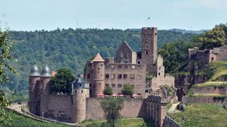 Für Leute mit körperlichen Beeinträchtigungen kaum zu erreichen: die Wertheimer Burg.