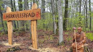 Der Herkulespfad ist einer der sechs Römer-Pfade. Er wird am 1. Mai eingeweiht.