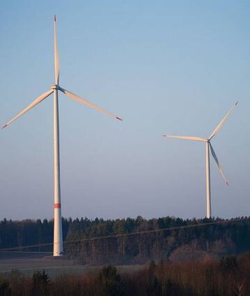 Fünf neue Windräder sollen auf der Gemarkung Buchens entstehen.