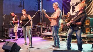 Musikalisch war am Wochenende beim Fest einiges geboten.