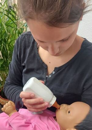 Schüler schlüpften in die Rolle von Eltern.