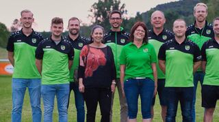 Der neue Vorstand des 1. FC Umpfertal.