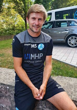 Sportdirektor Marc Stein, ehemaliger Bundesligaprofi von Hansa Rostock und Hertha BSC Berlin, hat mit den Stuttgarter Kickers einiges vor.