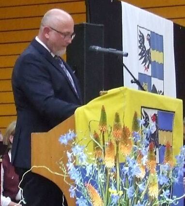 Bürgermeister Roger Hennings betonte den Zusammenhalt Freudenbergs und der Ortsteile.
