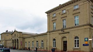 Zukunft ungewiss: das denkmalgeschützte Bahnhofsgebäude von Osterburken.