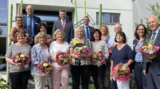 Zehn Mitarbeiter der Neckar-Odenwald-Kliniken wurden jetzt für ihren langjährigen Dienst geehrt oder aus diesem verabschiedet. Die Feier fand am Standort in Mosbach statt.