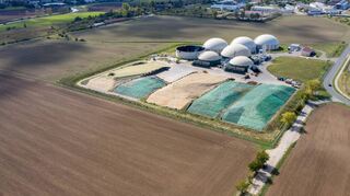 Biogasanlagen erzeugen 1,4 Prozent der Wärme im Land – sind aber häufig nicht an das Gasverteilnetz angeschlossen.