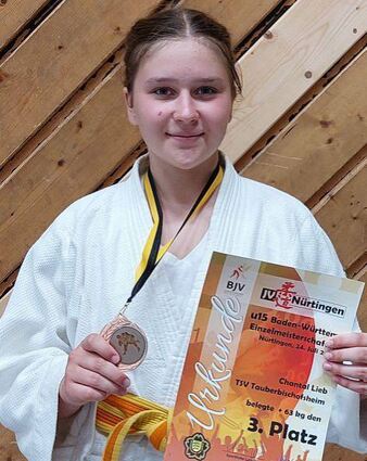 Die Nummer drei in Baden-Württemberg: Chantal Lieb.