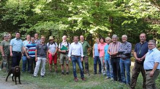 Um den Klimawandel und den damit verbundenen Umbau des Waldes ging es bei der Waldbegehung des Osterburkener Gemeinderates.