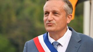 Extra aus Frankreich angereist: Francois Collart, Bürgermeister der Partnergemeinde Suippes.